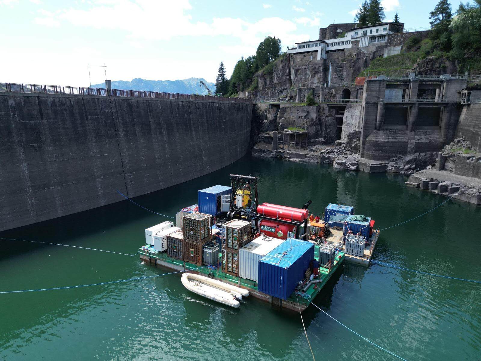 Dam commissioning and repair and maintenance