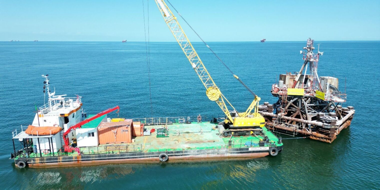 Ripristino delle condizioni di accessibilità della piattaforma T4 – Offshore Ravenna