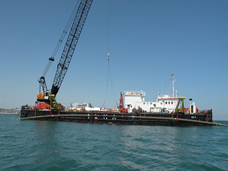 Pipeline. flowline and cable ties-in